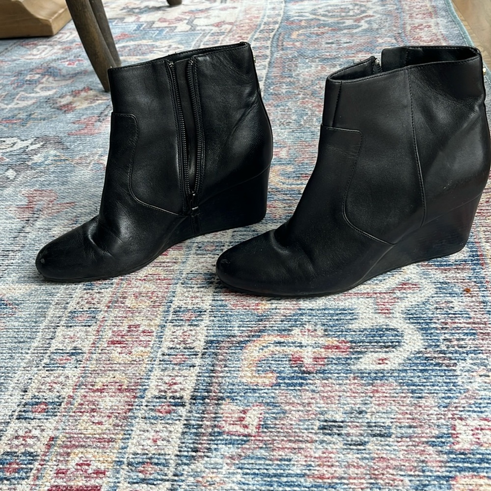Cole Haan leather booties